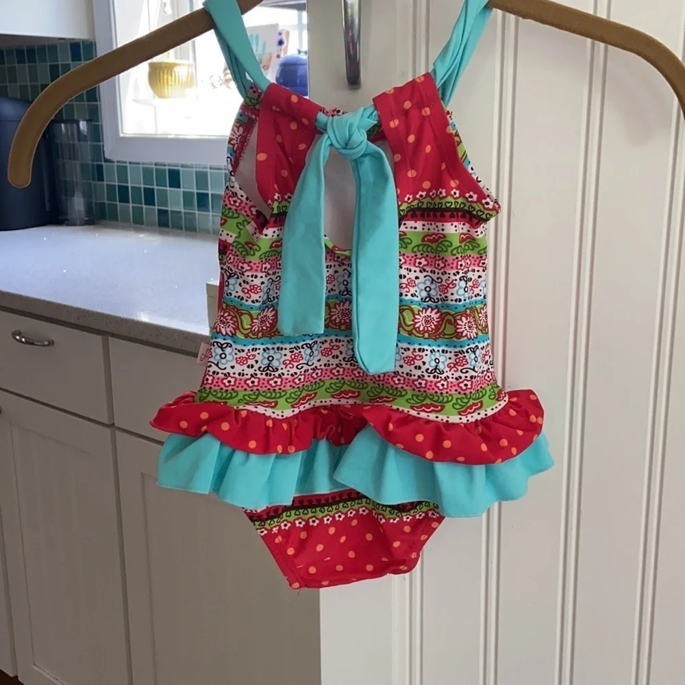 Floatimini Swim Suit Toddler Girl Size 2 - Picture 3 of 11